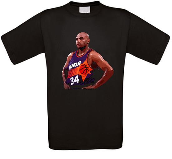 Charles Barkley Basketball USA Phoenix Philadelphia T-Shirt XXXL