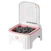 Cats Food Bowl Automatic Open Dogs Pet Mute Food Dispenser with Motion Sensors Large Capacity Bowl