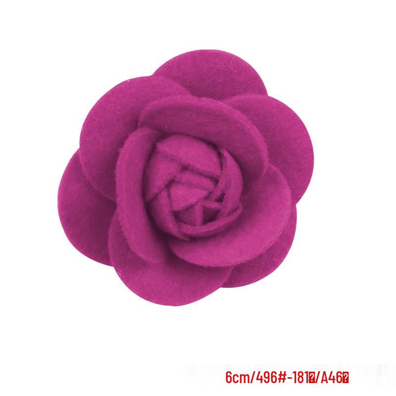 Non-Woven Camellia Flower Hair Clips: Elegant DIY Accessories for Jewelry and Clothing.