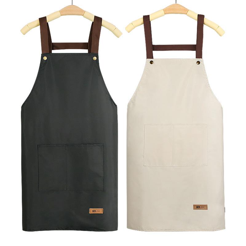 Kitchen Apron Waterproof Oil Proof Durable Unisex Work Apron for Home Cooking Restaurant BBQ Gift for Baking Enthusiasts