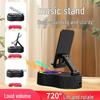 Multifunctional Bluetooth Speaker & Phone Holder with RGB Light and Power Bank for Desktop Use