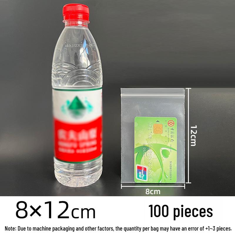 Thickened Heat-Seal Transparent PE Food Bags: Self-Sealing & Customizable