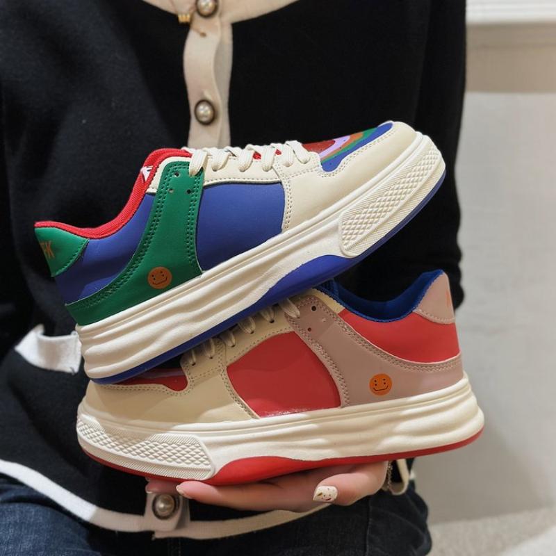 Zapatillas de deporte con plataforma para mujer de Pato Mandarín de diseñador, zapatos de tenis para mujer, zapatillas gruesas para caminar, zapatos vulcanizados informales