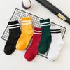 5 Pairs, Women's, Soft Socks, Medium Socks, Letter Socks, Warm Socks, Outerwear, High Socks, Long Socks, Long Socks, Sports Socks