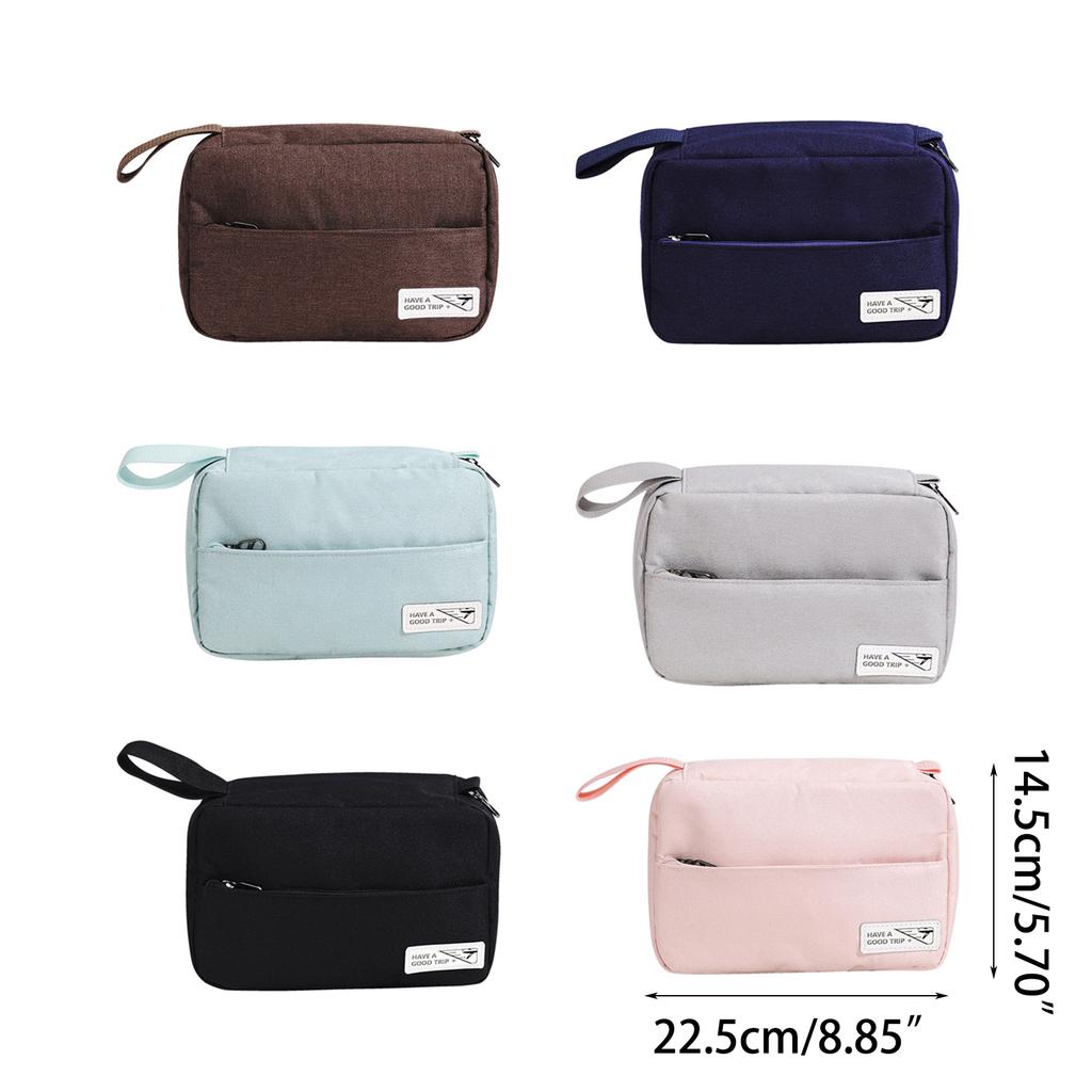 Toiletries Organizer Hanging Dry And Wet Separation Storage Bag Women Waterproof Cosmetic Bag Travel Makeup Bags