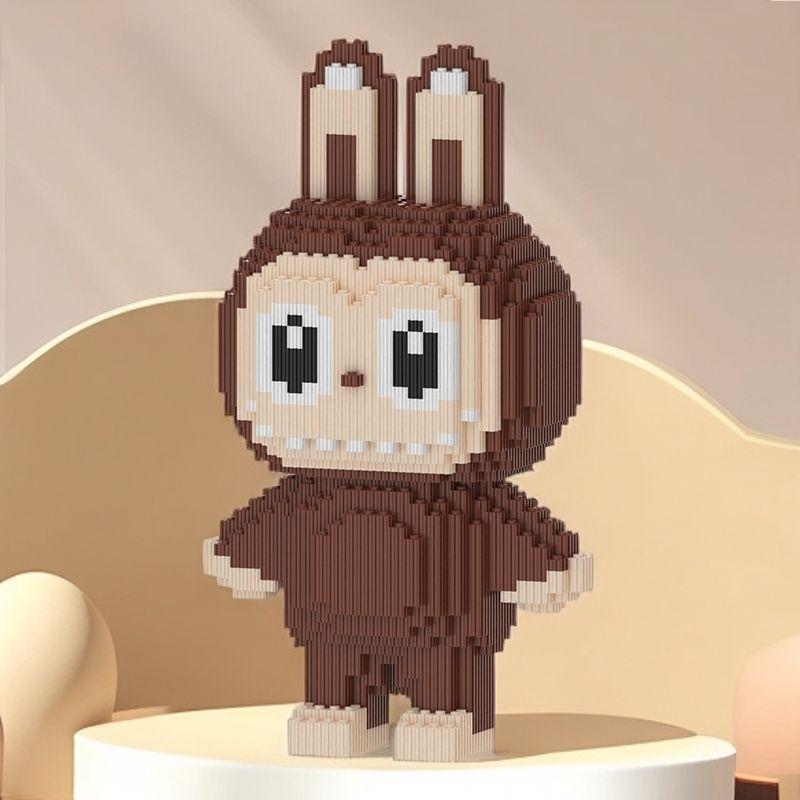 Rabub Building Block New Girl Series High Value Adult Version High Difficulty Puzzle Toy