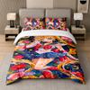 3-teiliges Bettwäsche-Set, Sailor Moon 1 Bettbezug und 2 Kissenbezüge, Bedruckte Bettwäsche-Dekoration für Gästezimmer