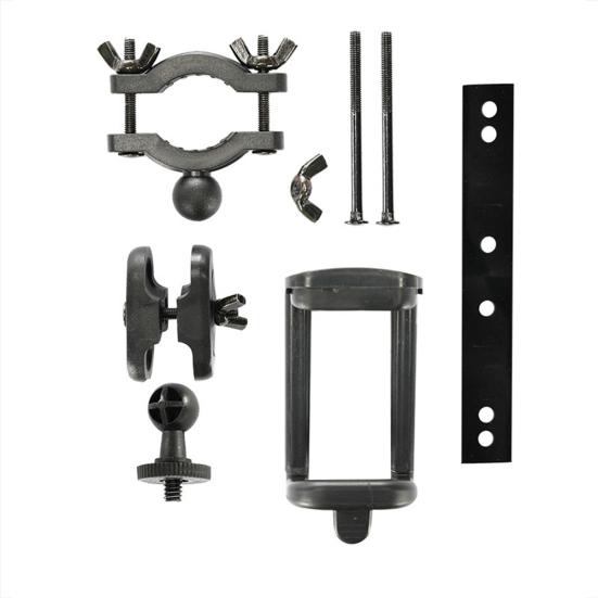 Universal 360 Degree Mirror Mount Phone Car Rearview Holder Extension Bracket