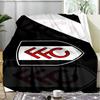1pz Coperta Morbida in Flanella Stampata Fulham F.C. per Camera da Letto Adulto Soggiorno Divano Campeggio Viaggio Regali per Fan Regali di Natale