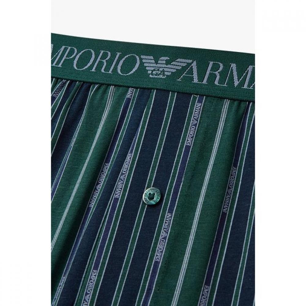 Emporio Armani Men S Logo Patterned Cotton Trunk 2pcS Set  0815312092  0815312094 