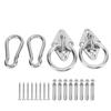Stainless Steel Ceiling Hanging Kit High Hardness Suspension Bracket Hook Hanger for Yoga Hammock Swings