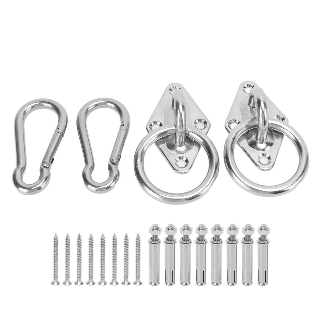 Stainless Steel Ceiling Hanging Kit High Hardness Suspension Bracket Hook Hanger for Yoga Hammock Swings