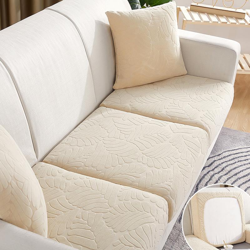 Stretch Sofa Cover Solid Color Seat Cover Sofa Sofa Cover All-Inclusive Four Seasons Universal Cover Cloth Sofa Cushion Cover