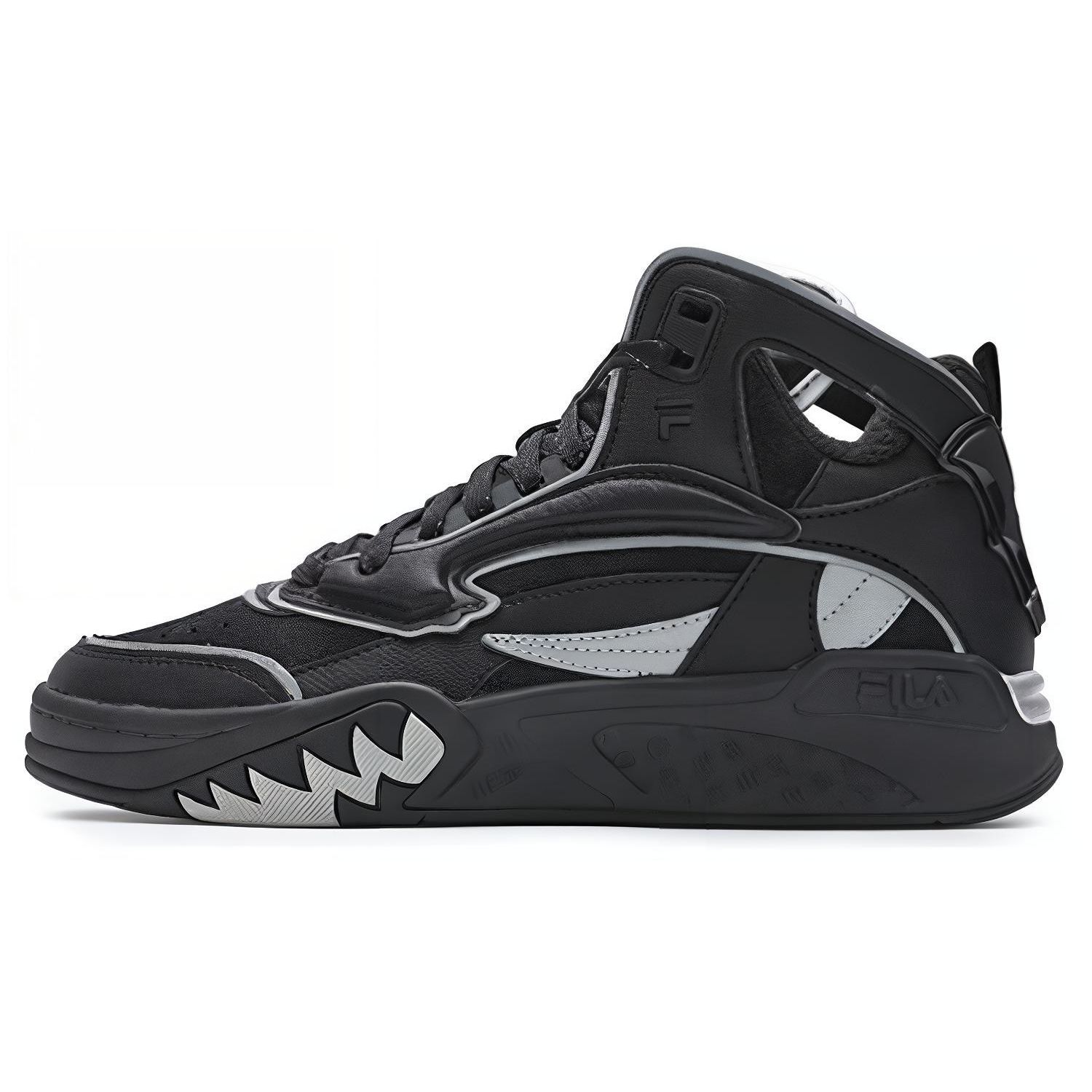FILA Classic Women Black Silver T12W343215FBS 37.5