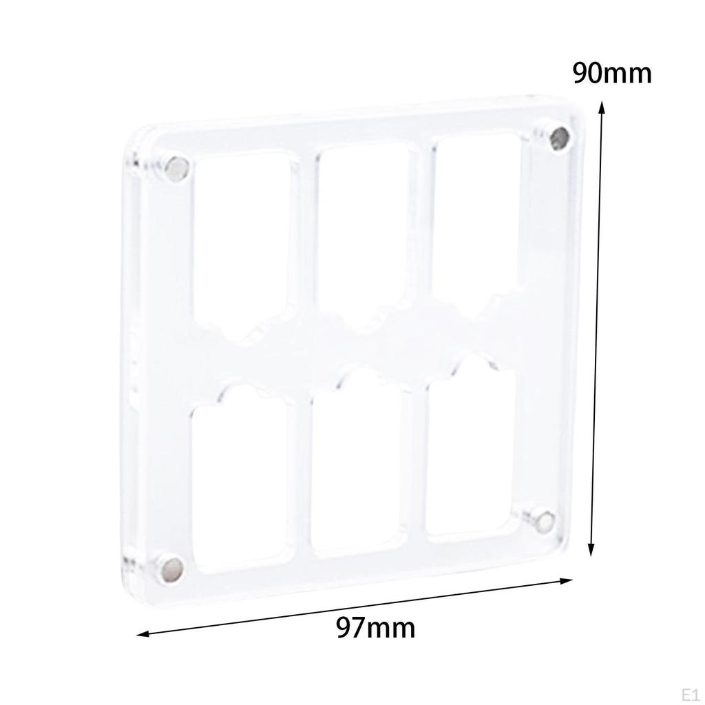 Acrylic Game Card Storage Box Protective Case for Switch Gaming Protection