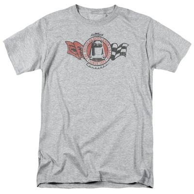 Chevrolet Gentlemens Racer Mens T Shirt Athletic Heather Officially Licensed