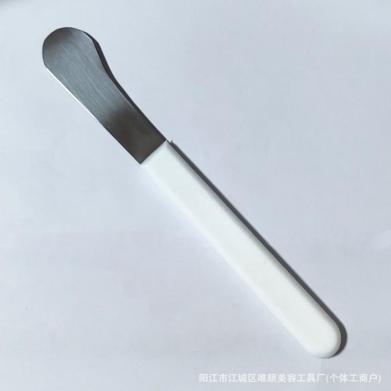 Edelstahl-Butter Messer mit Holzgriff Brot Marmelade Sahne Streichen Gebäck Dekoration