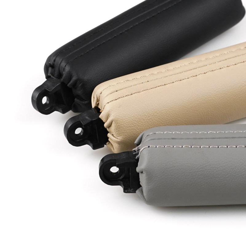 Car Interior Door Left Right Hand Driver Side Leather Pull Handle Trim For VW Touareg 2003 2004 2005 2006 2007 2008 2009 2010