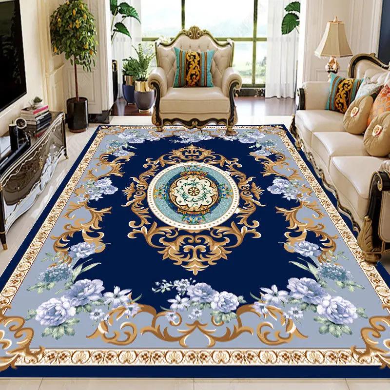 European Style Carpet Living Room Large Area Rugs Bedroom Bedside Mat Home Porch Entry Doormat Alfombras Para La Sala Moderna