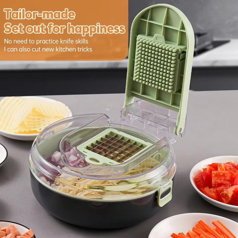 Hand Guard Multifunctional Vegetable Cutter Stainless Steel Kitchen Slicer Food Grater for Potato