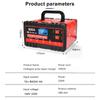 220W 12V/24V Smart Pulse Repair Car Battery Chargers Truck Charger Lead Acid Batteries Storage Cell Charging Device With Switch