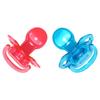 CutiePlusU Adult Large Butterfly for Adults of Blue Pacifier, Shape, [Pack 2] - Pink,