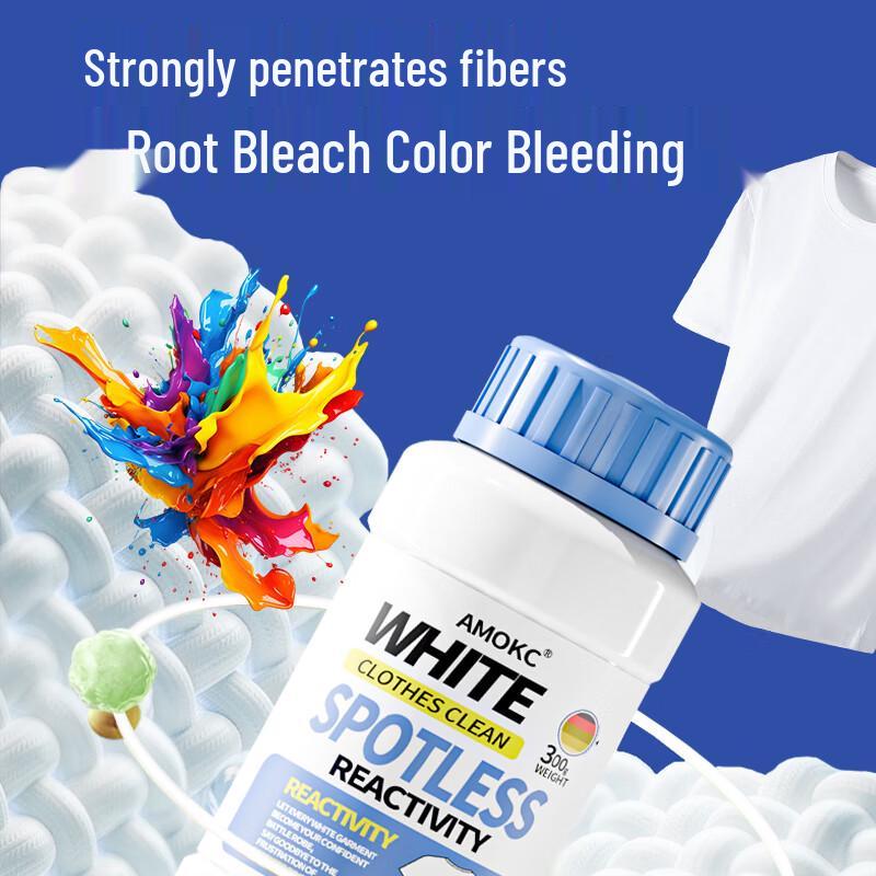 AMOKC White Fabric Whitening & Stain Remover