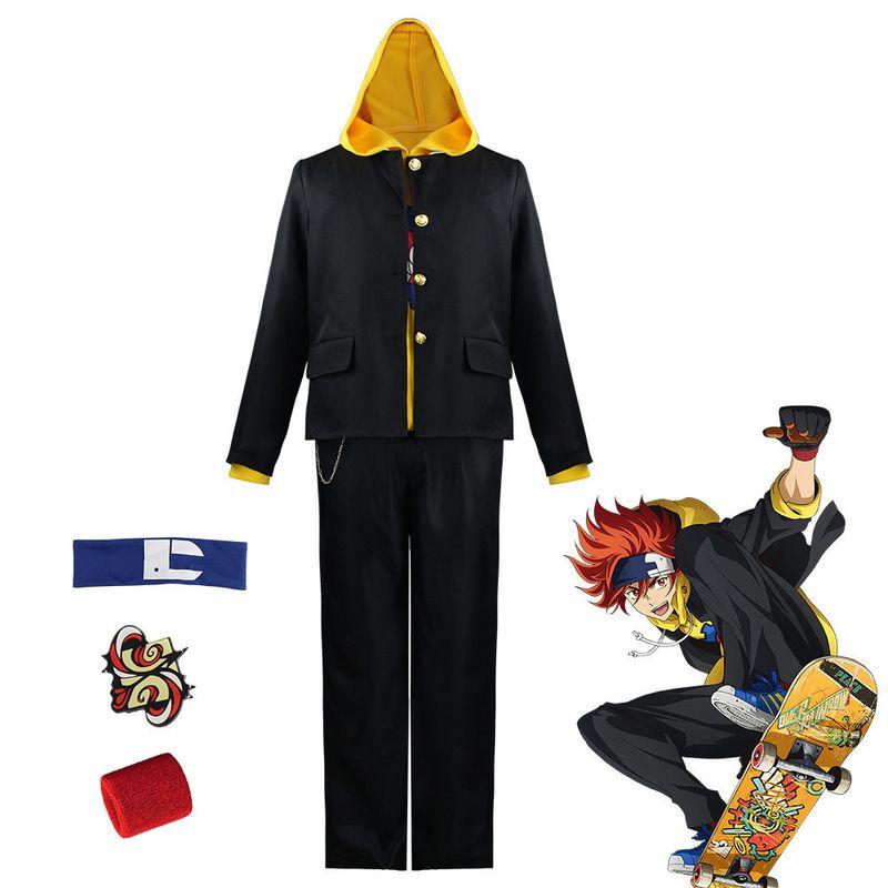 Infinity Skateboard Cosplay Outfit Chinen Miya Sweatshirt Anime Convention Performance Costume Role-Playing Clothing