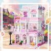 1004PCS Esperto Creativo Blocchi da Costruzione Galleria Matrimoniale Vista Stradale Ornamento Modello Giocattolo Regalo per Ragazza Bambino senza scatola