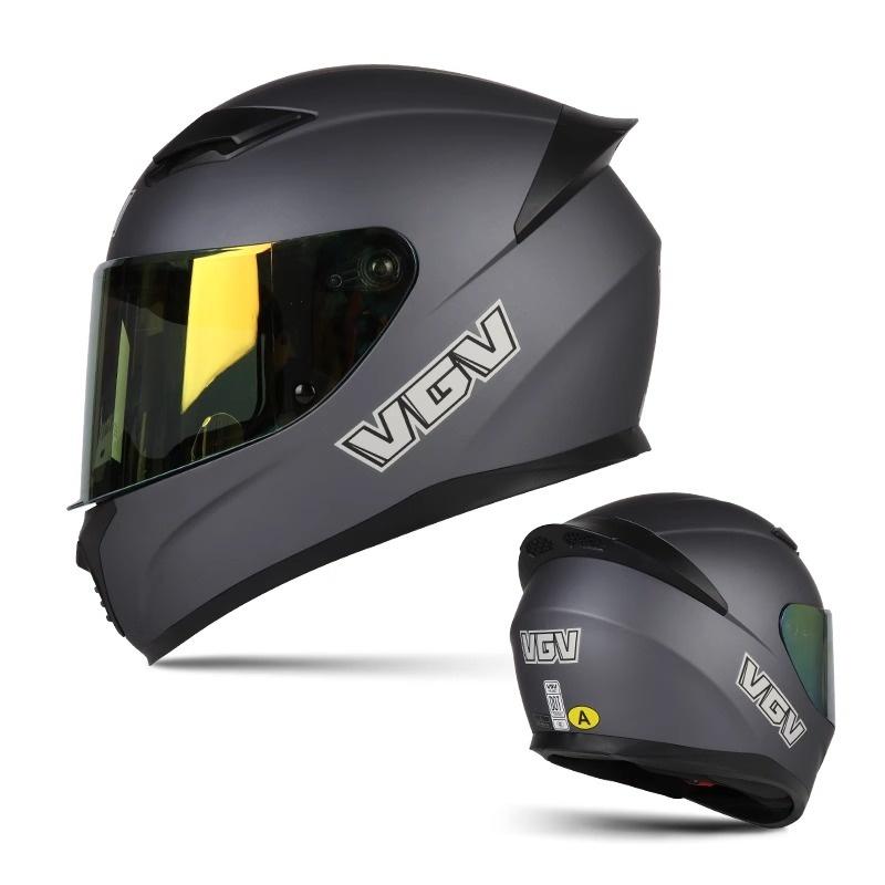 Full face motorcycle helmet suitable for both men and women - dual sunshades, safe and reliable, high-quality materials, multipl