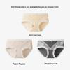MiiOW Women's High-Waist Antibacterial Cotton Briefs