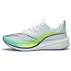 Li Ning Red Hare 6 Pro Textil, TPU-Dämpfung Niedrig geschnitten Sprint Laufschuhe Herren Weiß ARMT013-12