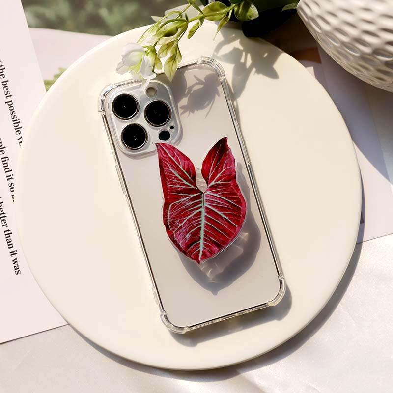 Faltbarer Telefonständer aus künstlichem Blattacryl mit Airbag-Halterung