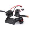 Waterproof 3660 3300KV Brushless Motor 80A  Brushless ESC Programming Card With Motor Heat Sink Cooling Fan  Combo Set for 1Celsius8 Remote Control Ca