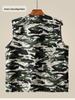 Men's Spring/Autumn Cotton Multi-Pocket Vest - Outdoor, Casual, Sleeveless Jacket for Middle-Aged & Elderly. Perfect for Fishing & Daily Wear.