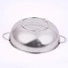 Stainless Steel Round Hole Basket Fruit Drain Rice Mesh Sifter Colander Strainer Sieve Rice Food Basket Cleaning Kitchen Clips