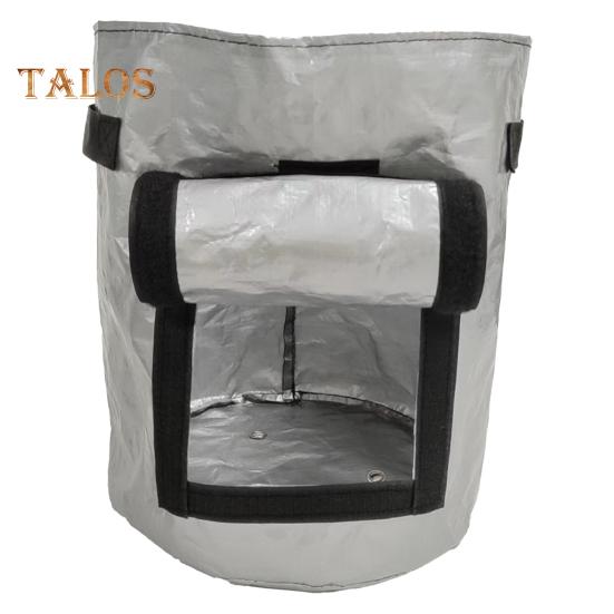 

Мешок для выращивания садовых растений с усиленной ручкой. Отличный дренаж. Удобен в транспортировке. Воздухопроницаемый, многоразовый мешок для выращивания растений. 10 Gallon серый