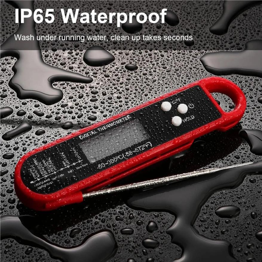Waterproof  Meat Thermometer Digital for Cooking Food,nstant Read Food Thermometer for Cooking and Grill BBQ Accessories
