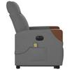 Lift-up Massage Chair, Electric, Reclining, Dark Gray