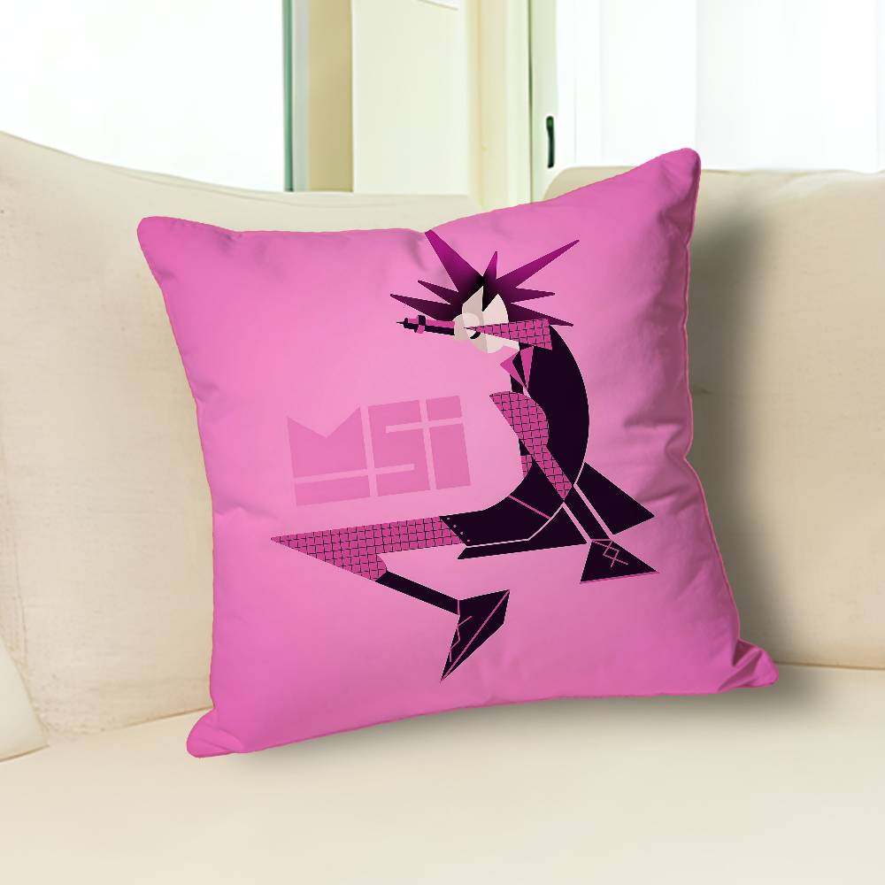 F-Frankenstein Girls A-Album Pillow Cases for Bedroom Living Room Sofa Home Decor Polyester Cushion Cover with Zipper