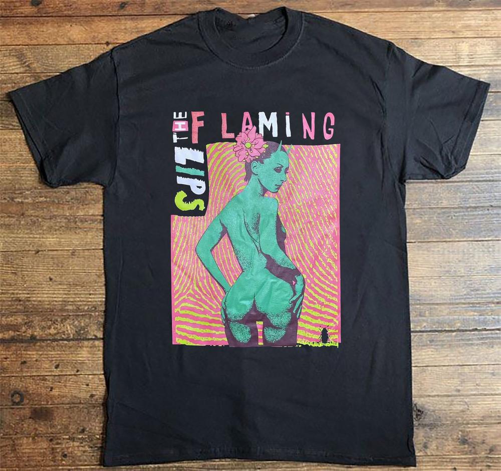The Flaming Lips - Belly up aspen poster 2016 Black All Size Shirt AR102 Unisex T-Shirt XXXXL