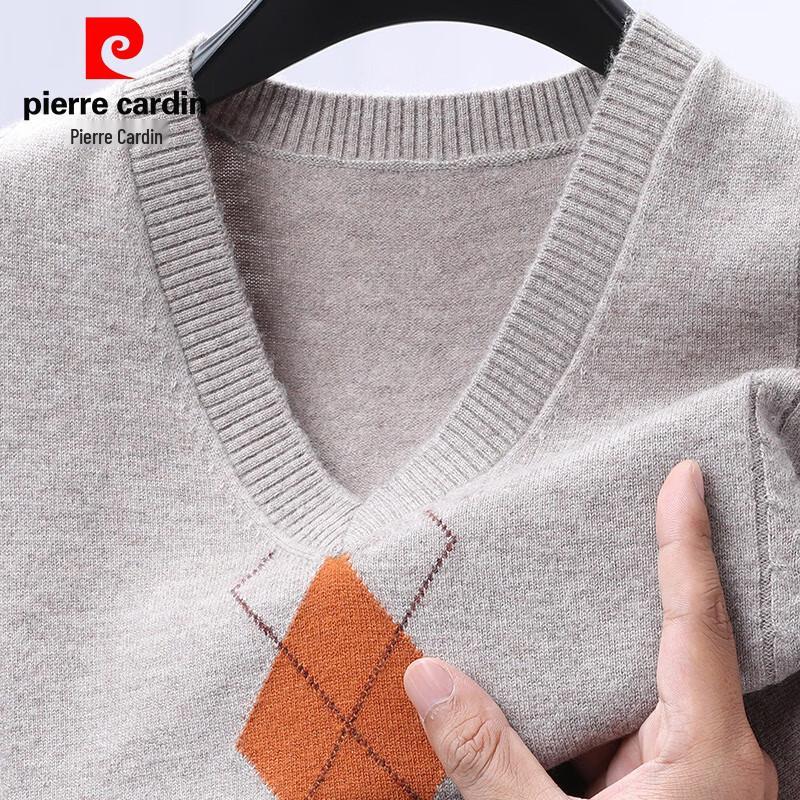 

Мужской жилет-свитер с V-образным вырезом Pierre Cardin, 100% шерсть 2XL