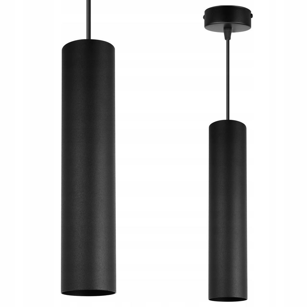 MODERN CEILING HANGING LAMP BLACK LED LAMP
