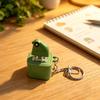Frog Croaking Fidget Toy with Light & Sound Rechargeable Keyboard Fidget Toy Portable Anxiety Relief Fidget Keychain Sensory Decompression Gadget