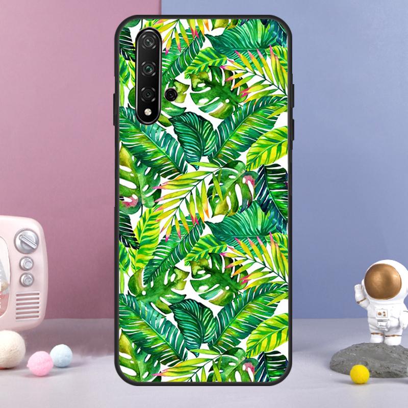 

Tropical aloha Hibiscus pattern For Huawei Nova 5T 9 10 SE 7i 8i 11i 12i Y73 Y90 Y70 Y72 Y61 Y91 Y60 P20 P30 P40 Lite Case Huawei Nova Y73