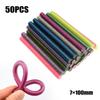 Crafters Choice Colored Hot Melt Glue Set of 50 Size 7x100mm Non Toxic