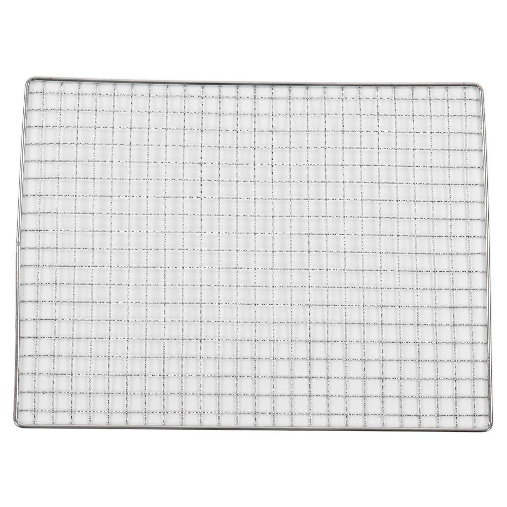 Cross Wire BBQ Grill Wire Mat Iron, Grill Rack Grids  Home Cooks BBQ Enthusiasts Camping Lovers