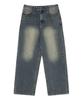 Curved Brush Denim Pants Lq5Du533_Dark Indigo