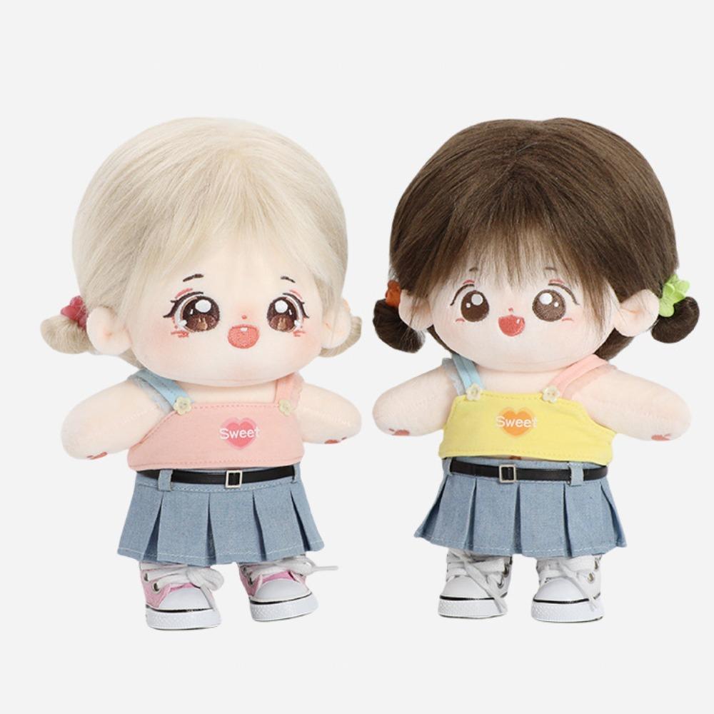 Colorful Hat 20cm Cotton Doll's Clothes Cotton Doll Lolita Outfit Dress  Cotton Doll Accessories