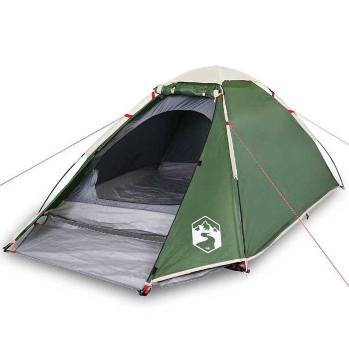 VidaXL 2 Person Dome Camping Tent Green Waterproof, Tent, Camping Shelter, Garden Shelter, Garden Tent, Shelter 94765